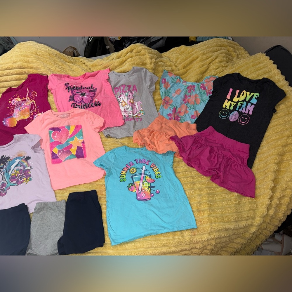 Girls Lot The Children's Place  Matching Sets shirts tees size 10/12